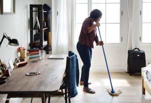 3 steps to clean a new house in a day